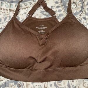 Zenana 1X/2X Brown Seamless Women's Bra